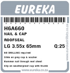 H6A660 - Roof Nail & Cap -H6A660_label_T